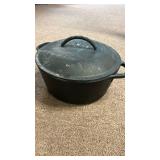 Lodge Cast Iron Dutch Oven with Lid - Retail: $45