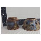 Hand-Painted Ceramic Bear Tea Light Holder