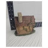 Decorative Cottage Figure with Bears