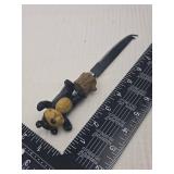 Hand-Carved Black Bear cheese knife