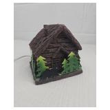 Rustic Log Cabin Night Light