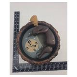 Forest Moon With Moose Wall Clock