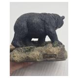 Black Bear Family Figurine