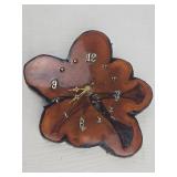 Handcrafted Wood Slice Wall Clock