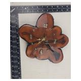 Handcrafted Wood Slice Wall Clock