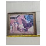 Rustic Farmhouse Rooster Print