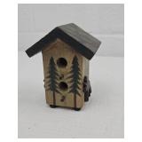 Rustic Pine Forest Birdhouse