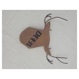Wooden Deer Head Wall Decor