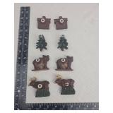 Rustic Woodland Scene knob Set