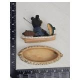 Fishing Bear Decorative Box