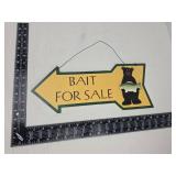 Decorative Bait For Sale Arrow Sign