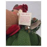 Logan-Berry Plush Moose with Original Tag