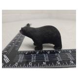 Hand-carved Black Bear Figurine