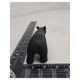 Hand-carved Black Bear Figurine