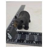 Hand-carved Black Bear Figurine