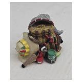 Decorative Fishing Figurine