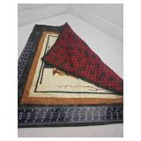 Winter Cabin Scene Decorative Quilt Block