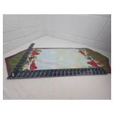 Winter Cabin Scene Decorative Quilt Block