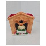Moose Welcome Sign Holiday Ornament