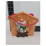 Moose Welcome Sign Holiday Ornament