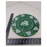 La Gioconda Italian Hand Painted Star Dish and platter