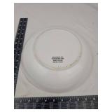 Hand Painted Winter Scene Decorative Plate