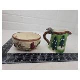 Sonoma Woodland Moose Holiday Creamer & Sugar Bowl Set