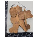 North Pole Fishing Hole Snowman Sign