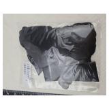 Plaid merry Christmas magnet letter