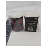 Buffalo Plaid Ceramic Salt and Pepper Shakers