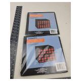 Buffalo Plaid Collapsible Storage Container