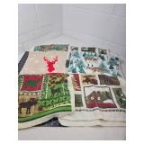 Woodland Holiday kitchen towel Bundle