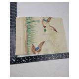 Mallard Duck Fabric Pillow case