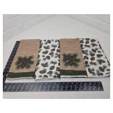 Pine Cone Kitchen Towel Set