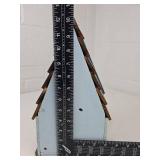 Decorative Blue and White Garden Birdhouse