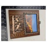 Decorative Grand Canyon Photo Frame with Deer Scene