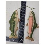 Hand-Painted Trout Fish Wall Decor