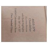 Minka Lavery - Elyton - Chandelier 5 Light Downton Bronze/Gold in Transitional