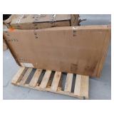 4 ft. Straight Laminate Countertop All-Inclusive Kit in Winter Carnival with Full Wrap Ogee Edge and Loose Backsplash