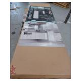 Hampton Bay Avondale 18 in. W x 24 in. D x 84 in. H Ready to Assemble Plywood Shaker Pantry Kitchen Cabinet in Alpine White