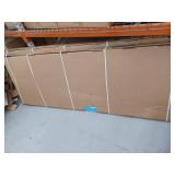 Castico Subway 32 in. x 60 in. x 84 in. Solid Composite Stone Alcove Shower Walls, White