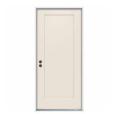 36 in. x 80 in. 1-Panel Craftsman Primed Steel Prehung Right-Hand Inswing Front Door