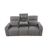 Macys Greymel Fabric Power Reclining Sofa W/Wireless Charger Online Retail: $1999