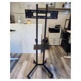 Mobile TV Mount Metal Black