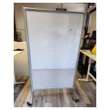 Standing Rolling Whiteboard