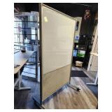 Standing Rolling Whiteboard