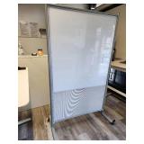 Standing Rolling Whiteboard