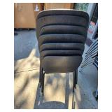 Lot of 7 Svenbertil Stackable plastic Chairs