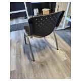 Lot of 9 Hercules Series Stackable Plastic Chairs