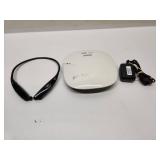 lot of 2 Electronics Aruba Access Point & LG Headphones